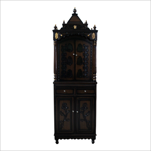 Polished Door Wooden Temple