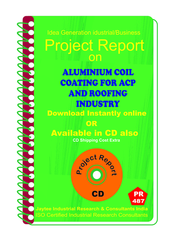 Aluminium coil coating for ACP and Roofing Industry eBook