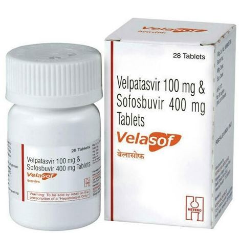 100 mg Velasof & Sofosbuvir 400 mg Tablets