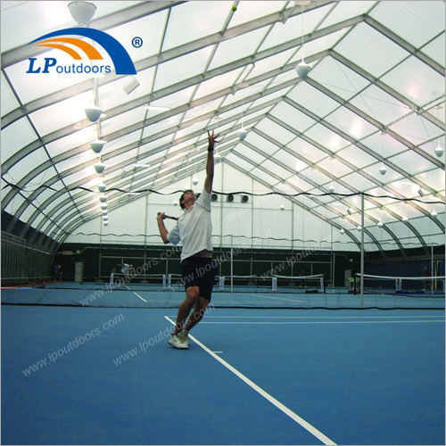 Curved Tennis Court Tent