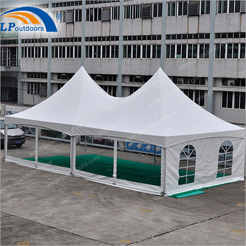 6X12m Double Top White Frame Tent