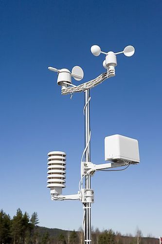 White Weather Station