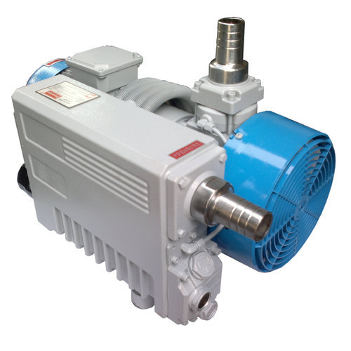 White And Blue Rotary Vacuum Pumps