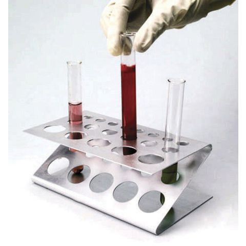 Silver Z Test Tube Stand