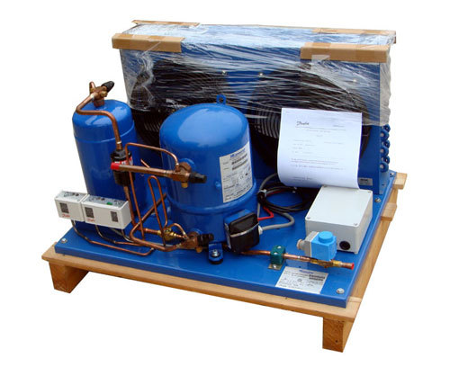 Blue Cold Storage Cooling Unit Compressor