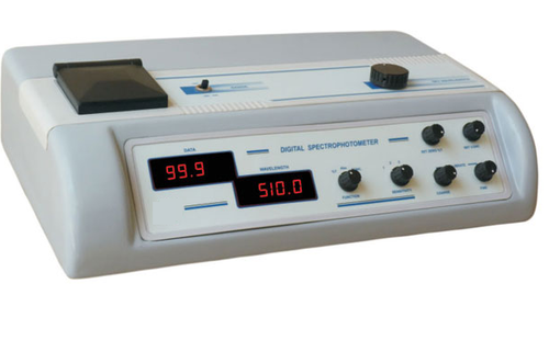 White Digital Spectrophotometer