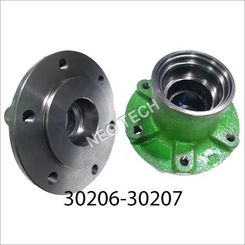 Johndeere 5310 Front Wheel Hub - Iron Material, Green Color | CNC Finishing, Diesel Power Mode, Automatic Technology