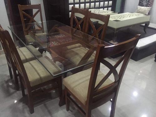 Dinning Set Glass Top