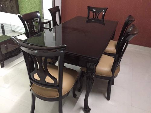 Dinning Set Wooden Top