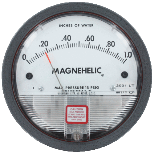 Dwyer USA Magnehelic Gauges 0 To 40 Inch WC