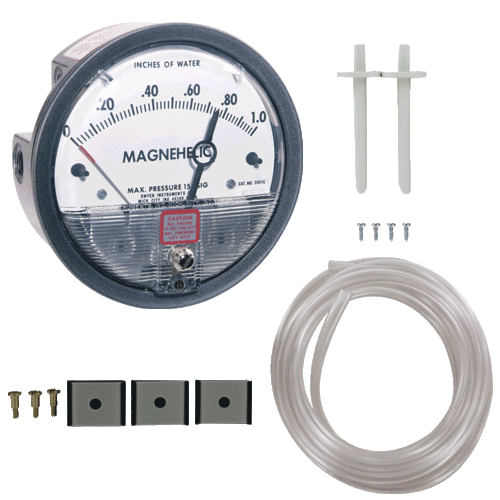 Dwyer USA Magnehelic Gauges 0 To 100 Inch WC