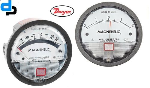 Dwyer USA Magnehelic Gauges .05-0-.2 Inch WC