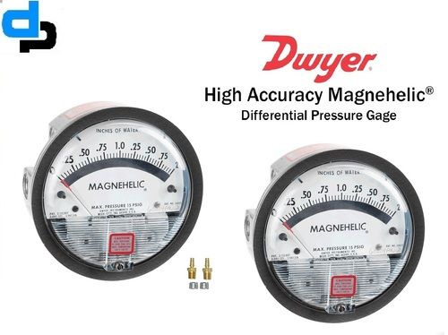 Dwyer USA Magnehelic Gauges 0 To 2.0 Inch WC