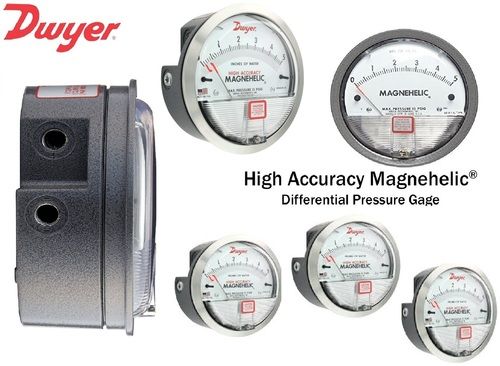 Dwyer USA Magnehelic Gauges 0 To 5.0 Inch WC