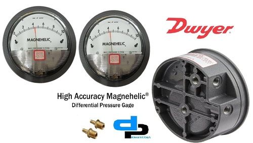 Dwyer USA Magnehelic Gauges 0 To 10 Inch WC