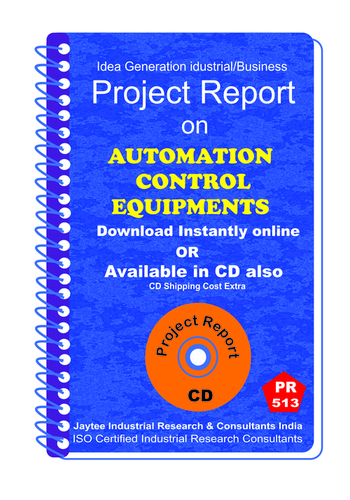 Automation Control Equipment manufacturing eBook