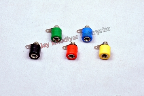 Banana Socket - Rated Voltage 30V, Multicolor Design | Designed for Commercial Use, Versatile and Reliable Connectivity