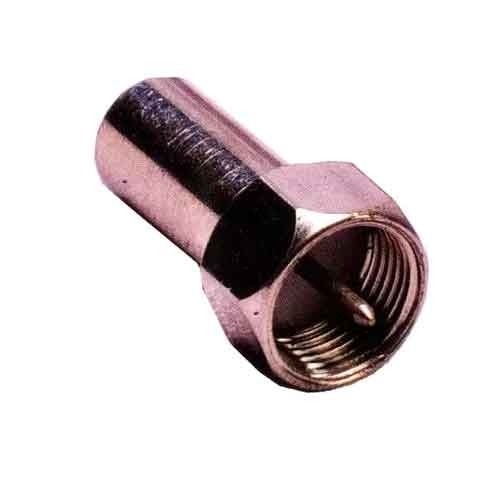 Dummy Load 75 OHMS - Brass Material, Silver Color | Painted Finish with Durable Brass Capabilities