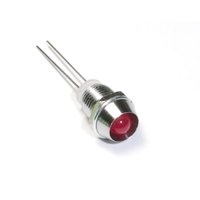 Brass 5mm Led Holder - Brass Material, 5mm Size , Silver Color, Rated Voltage 250 Volt | Ideal For Electricity Applications