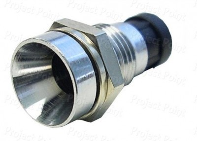 5 mm LED Holder - Silver & Black | Electrical Application, Durable Design