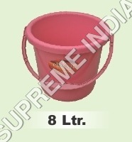 Eight Litre Unbreakable Plastic Bucket