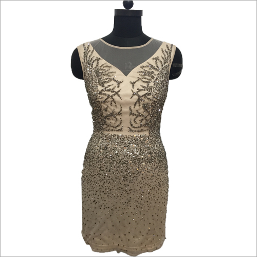 Ladies Embroidered One Piece Dress
