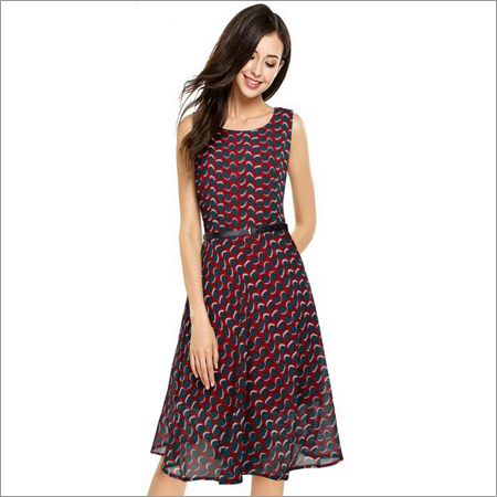 Multi Ladies Designer Exclusive Western Dress