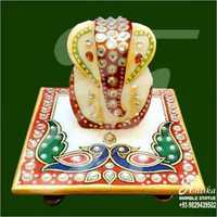 Marble Chowki Ganesh
