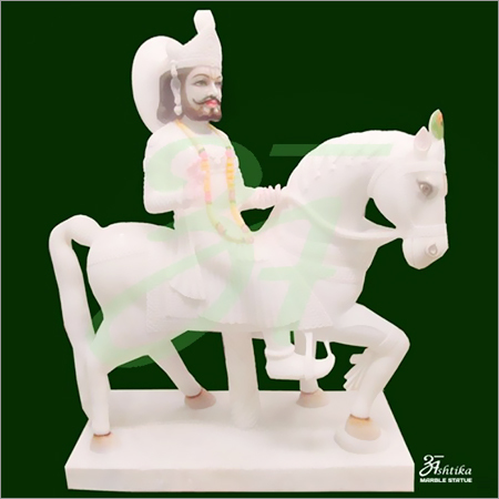 Marble Ramdev Baba Murti