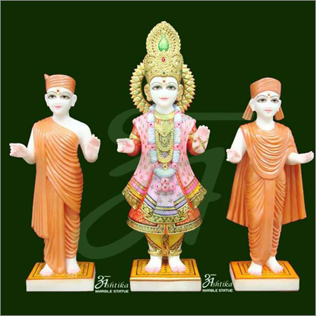 Marble Swami Narayan Statue