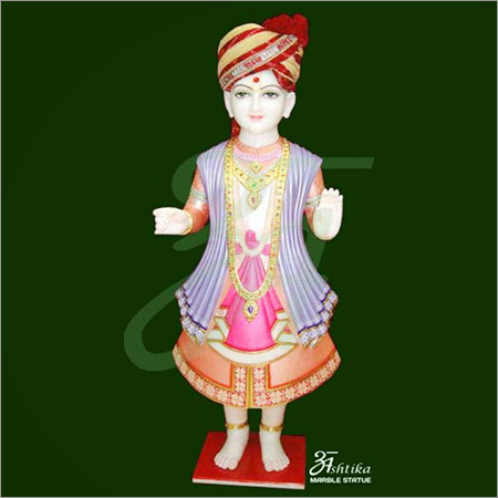 Swaminarayan Marble Statue