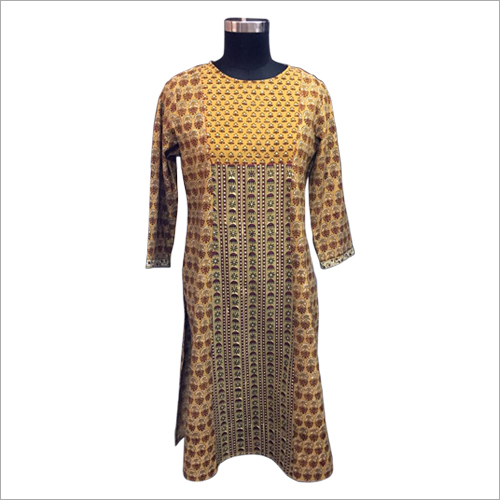 Ladies Round Neck Kurti