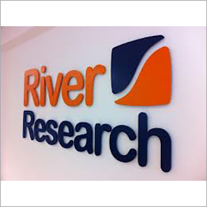 Acrylic Led Reception Back Wall Logos