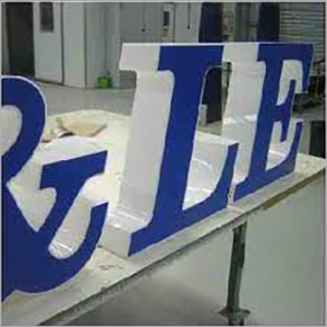 Acrylic Rising Letters