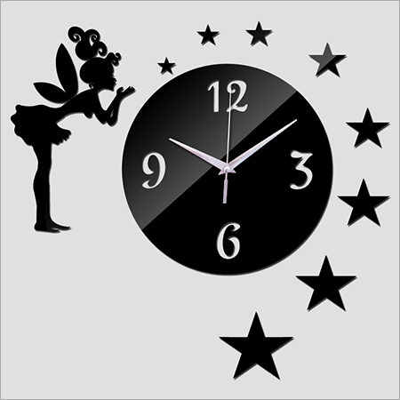 Acrylic Wall Clock Europe Design Luxury Mirror Watch Clocks 3d Crystal