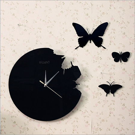 acrylic contemporary wall clocks