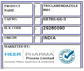 Triclabendazole Triclabendazole