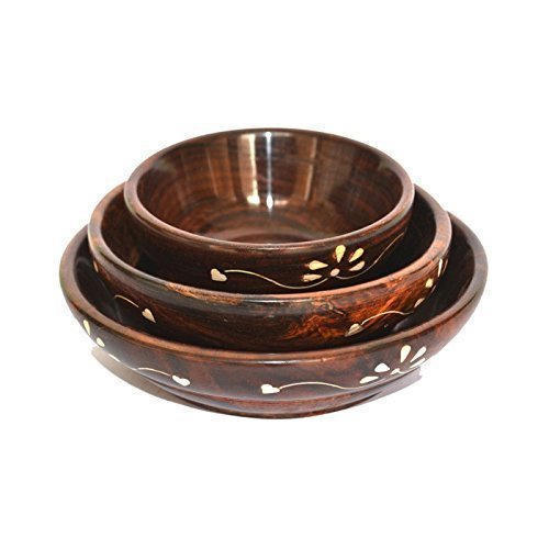 Brown Wooden Bowls Brown Wooden Bowls