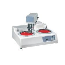 White Semi Automatic Polishing Machine