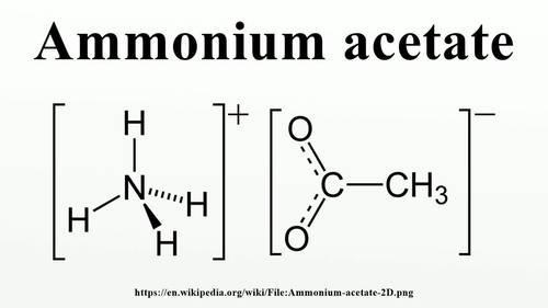 Ammonium acetate