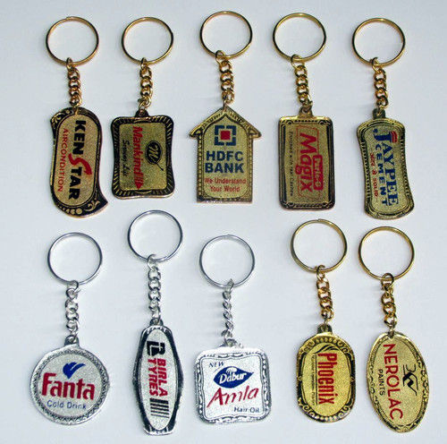 Printed Metal Keyring