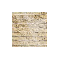 Line Chiseled Yellow Stone
