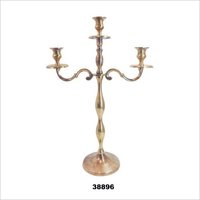 3 ARM ROUND BASE CANDLE TREE