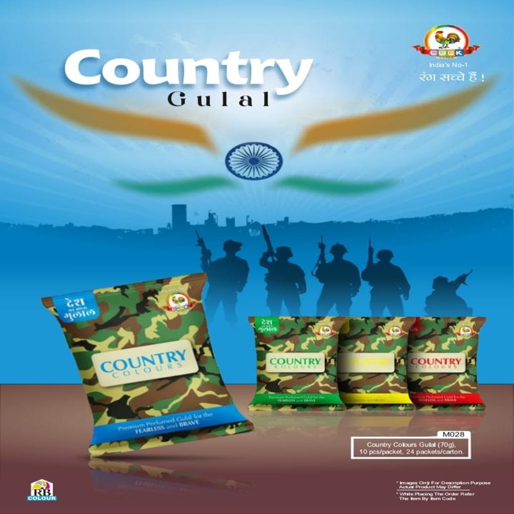 Organic Herbal Gulal - Color: Multicolor