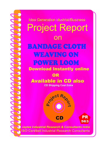 Bandage Cloth Weaving on Power Loom manufacturing eBook