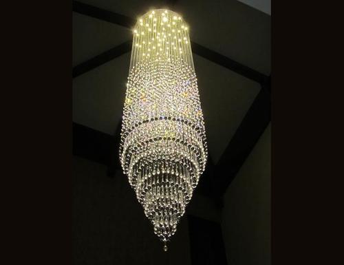 staircase chandelier