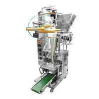 Vertical Packaging Machine - Steel Material, 500 Pouch/hour Capacity, Silver Color, 220v Voltage, Plc Control System - Highly Efficient With Pouch Counter, Temperature Controller