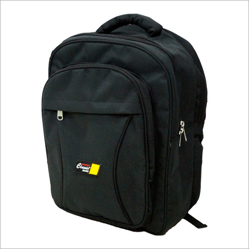 Black Plain School Bag