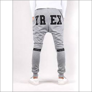 Mens Funky Lower - Cotton Blend, Multiple Sizes, Grey | Drawstring Closure, Drop-Crotch Style, Soft Breathable Fabric, Comfortable Fit