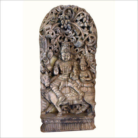 Metal Shiva Shakti Statue